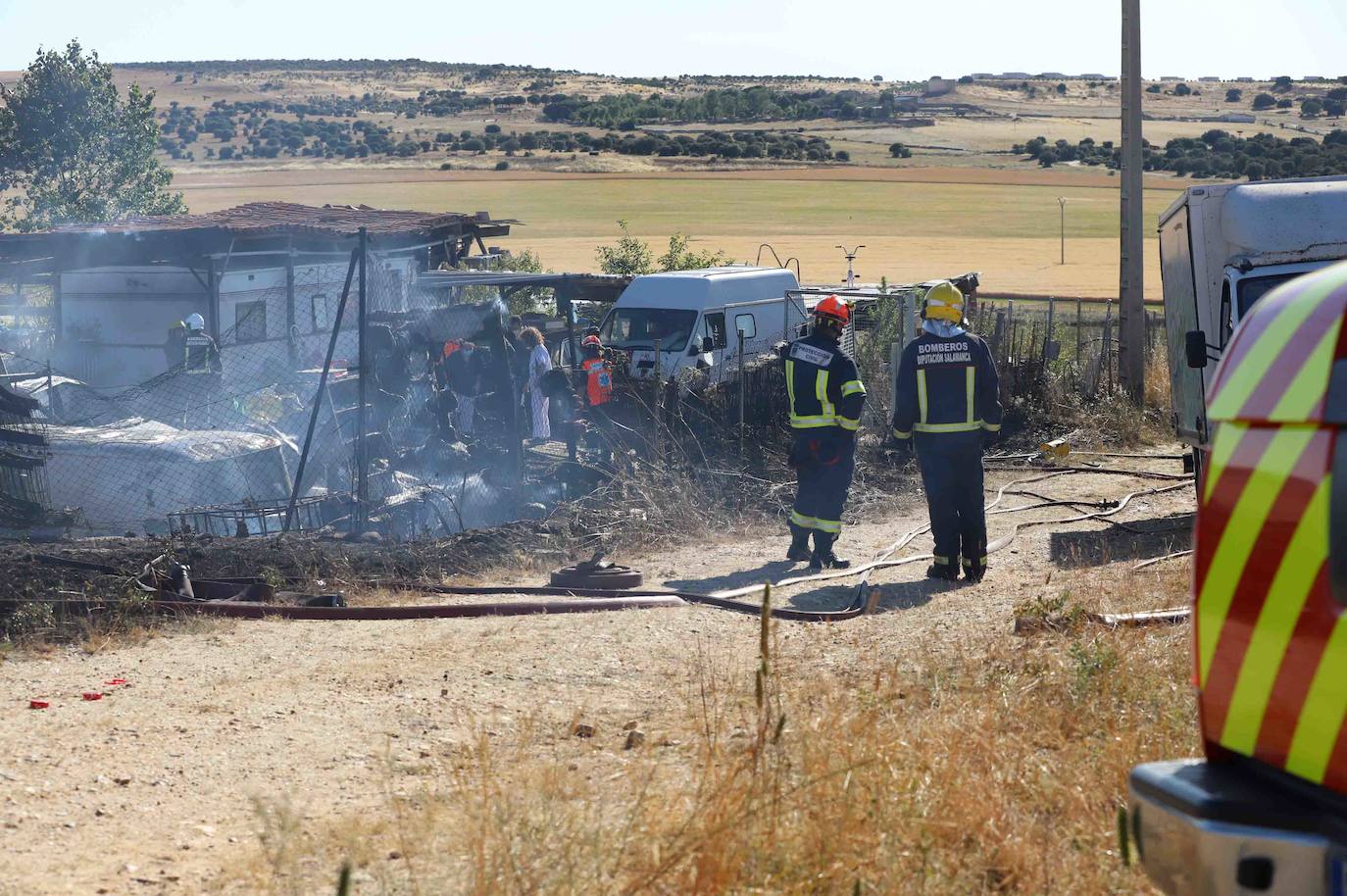 Fotos: Incendio en Calvarrasa