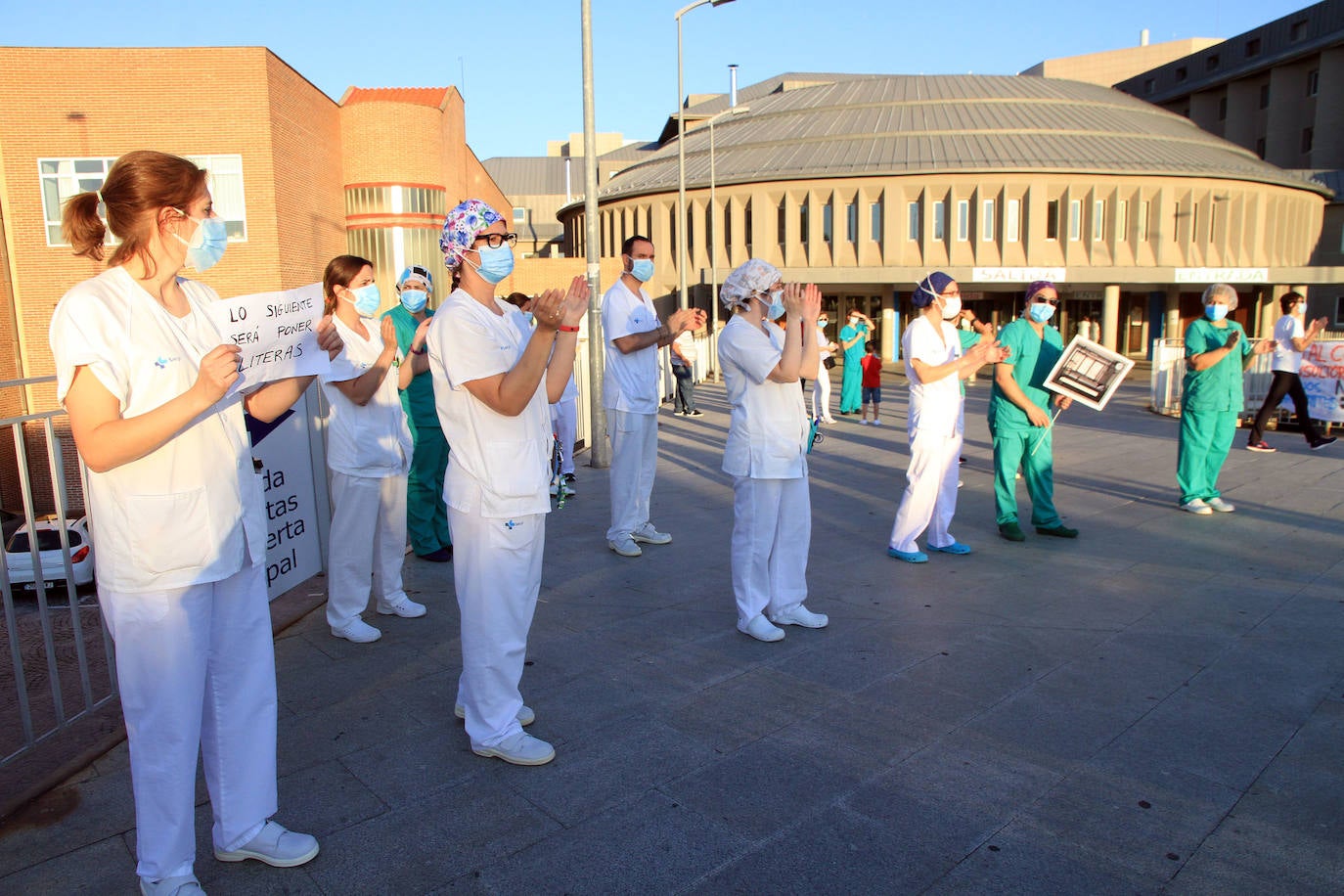 Fotos: Manifestación por la sanidad pública en Segovia