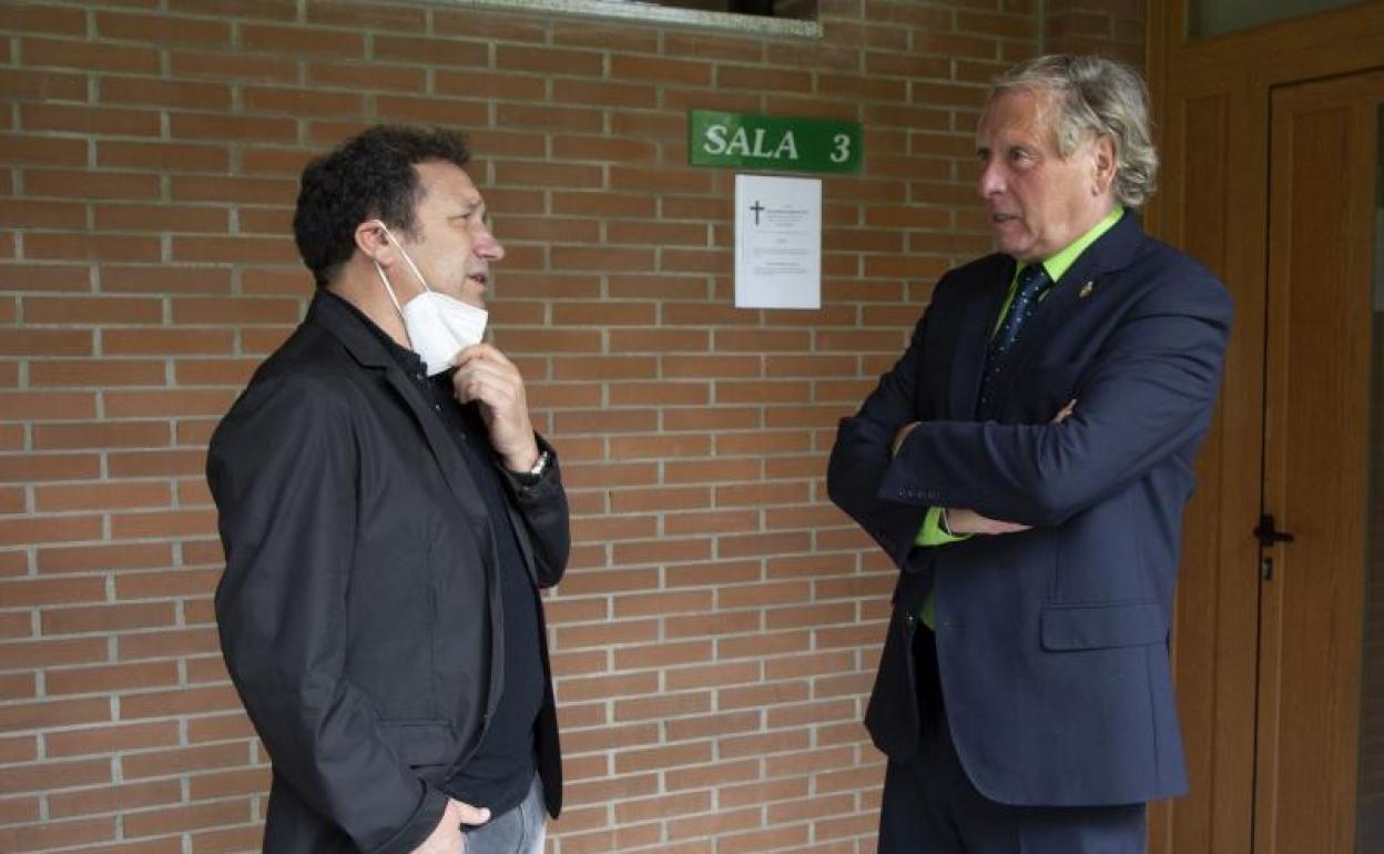 El pasado y el presente del Real Valladolid despiden a Gonzalo Alonso