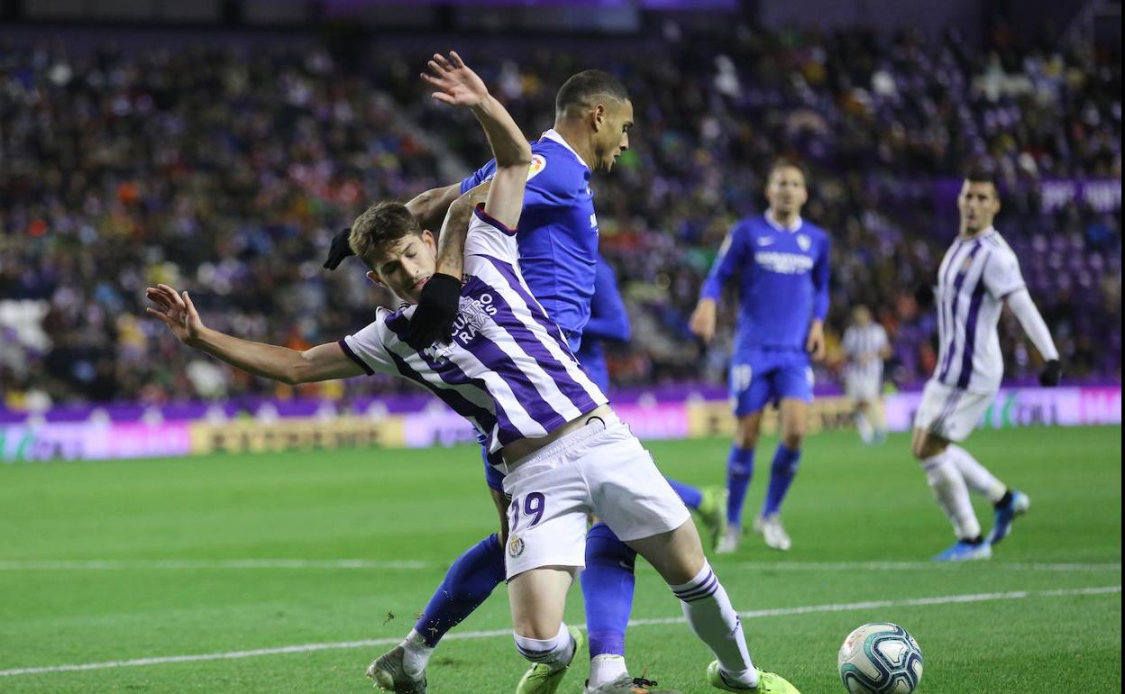 Toni y Fernando en el partido de la priemra vuelta. 