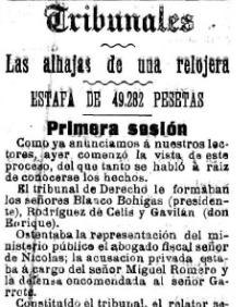 Imagen secundaria 2 - Secundina la estafadora