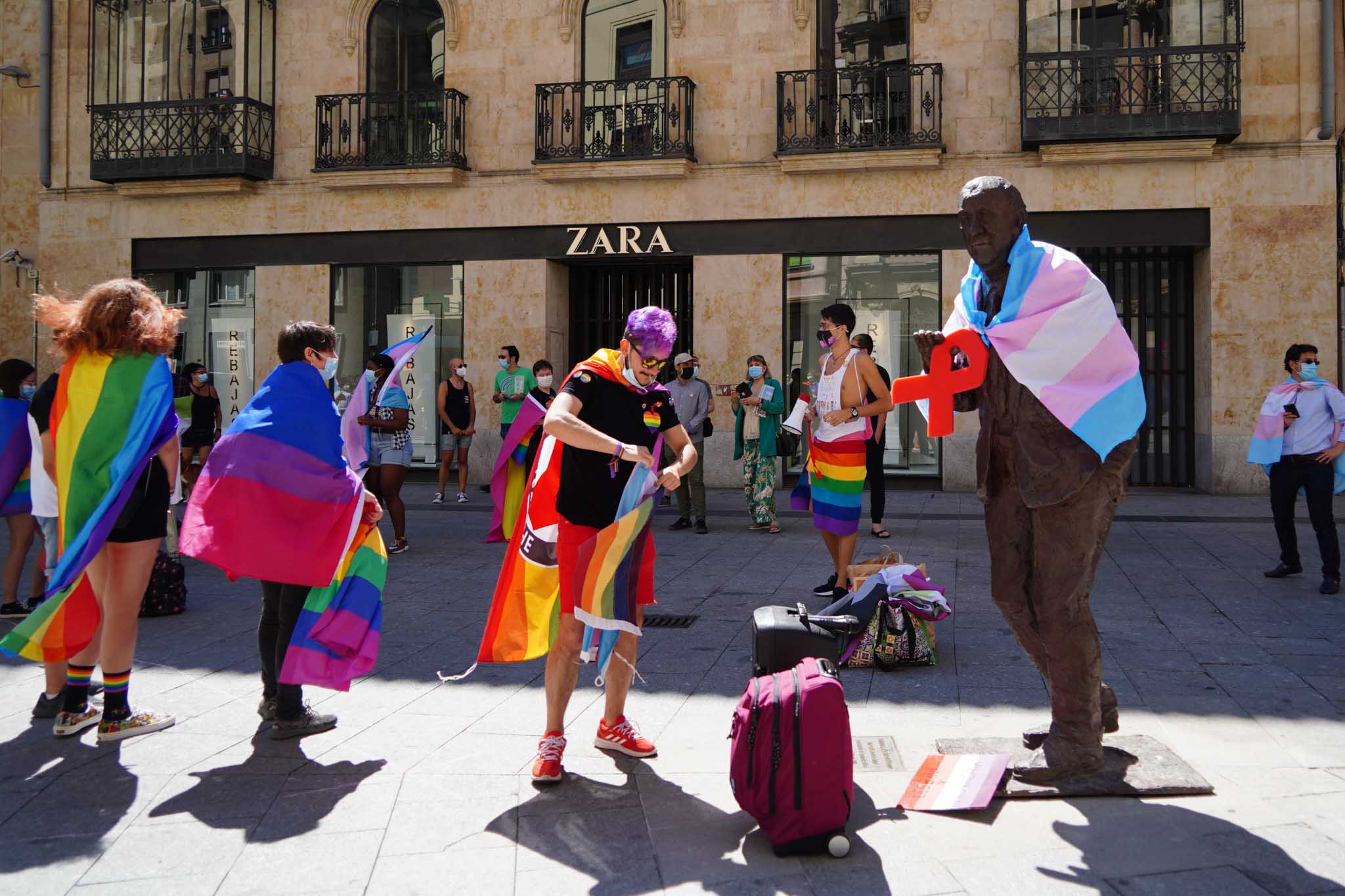 Fotos: Salamanca celebra el Día del Orgullo LGTBI