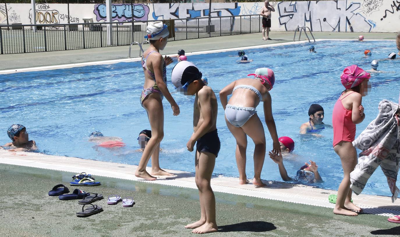 Fotos: Reapertura de las piscinas municipales de Palencia