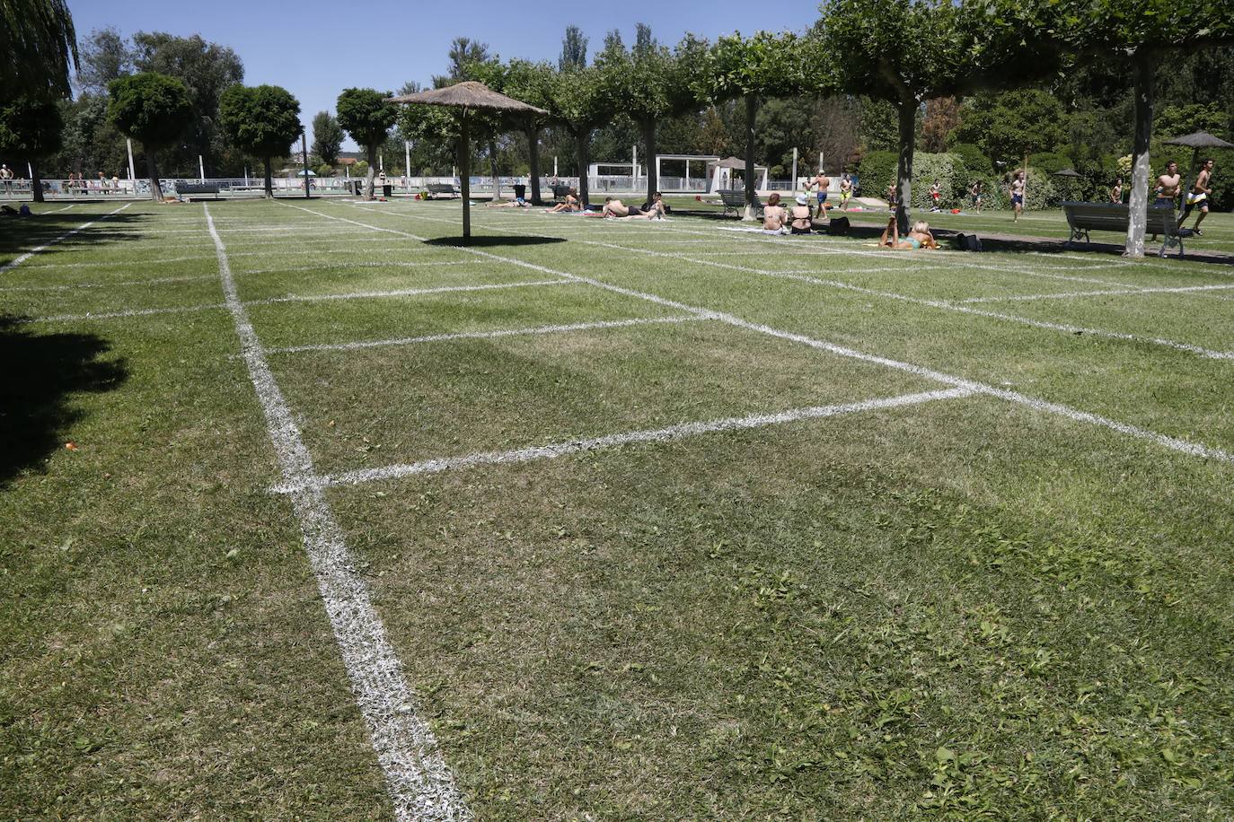 Fotos: Reapertura de las piscinas municipales de Palencia