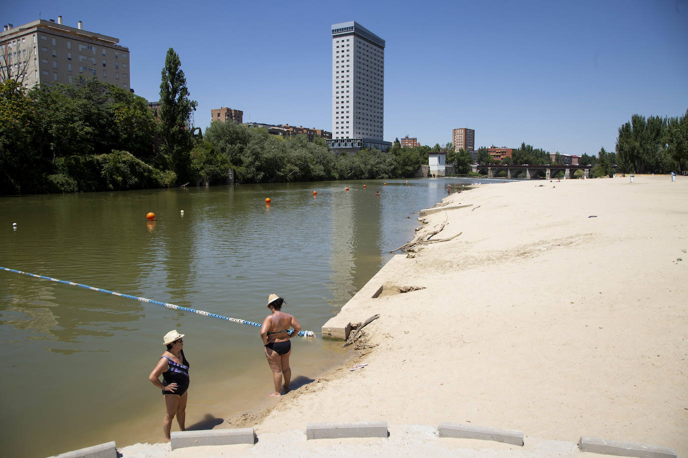 Fotos: Temperaturas de alerta amarilla en Valladolid