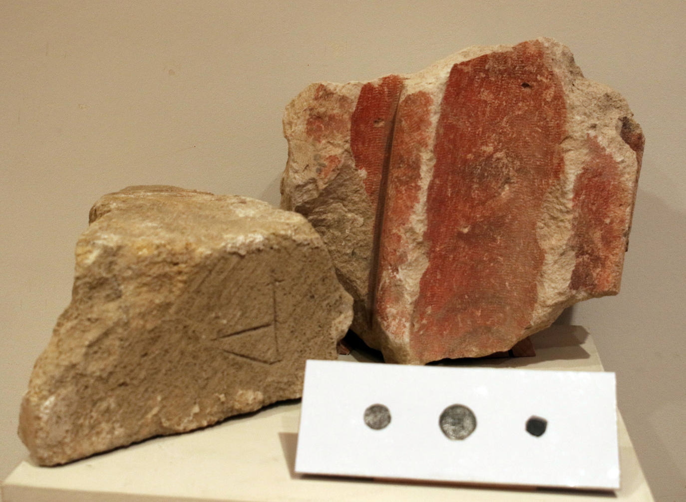 Restos encontrados en las obras del Alcázar de Segovia 