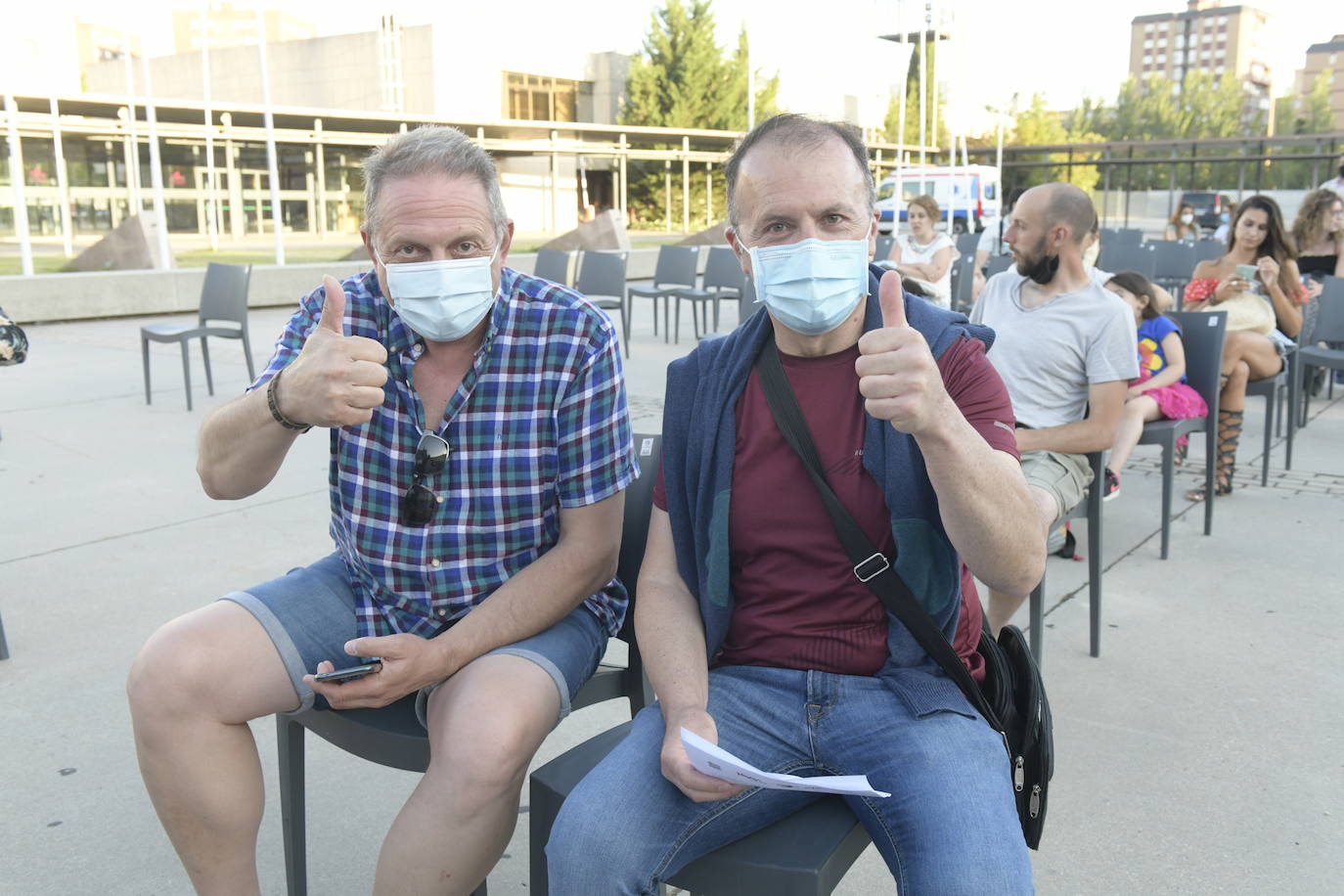 El malagueño ha sido el primero en actuar dentro del ciclo Viva la vida