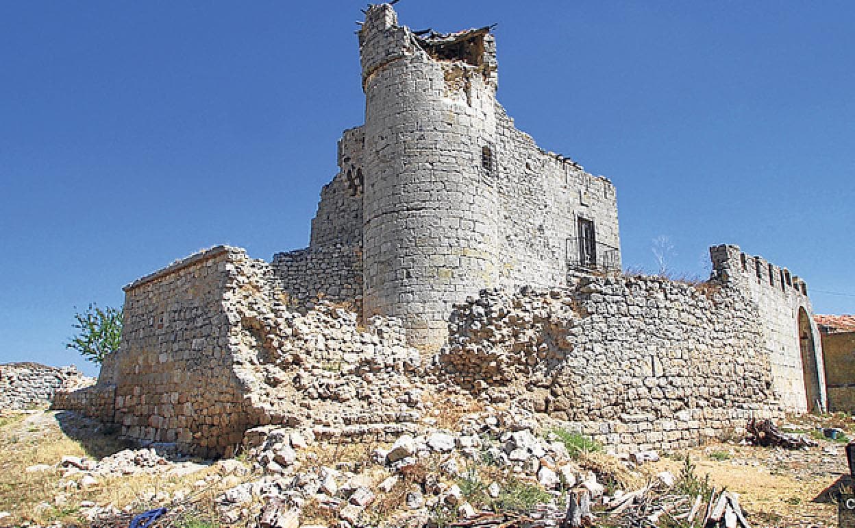 Castillo, en ruinas, de Autilla del Pino. 