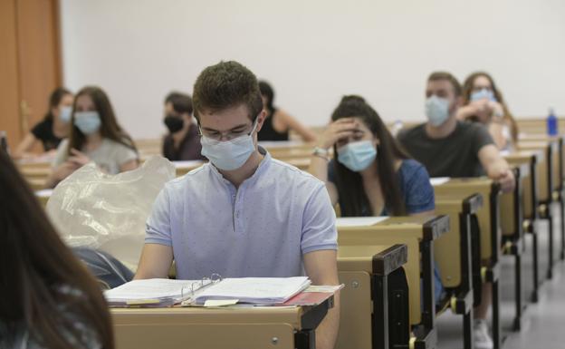 El 95,28% de los estudiantes de la UVA supera la EBAU de julio