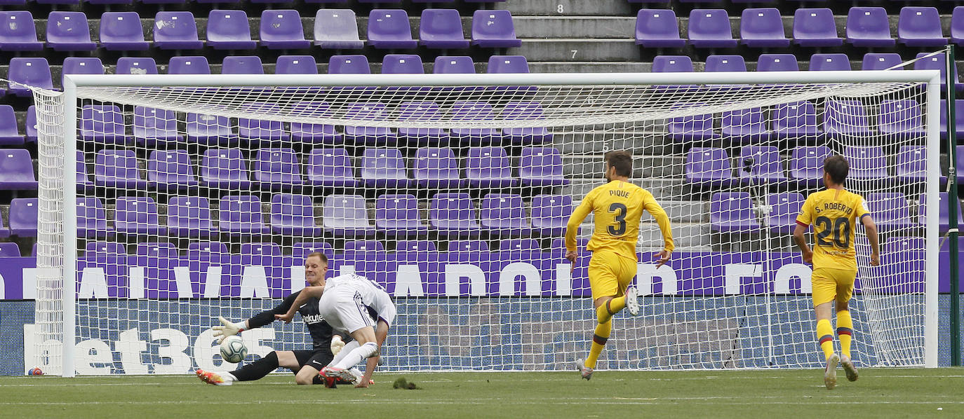 Fotos: Real Valladolid 0-1 Barcelona