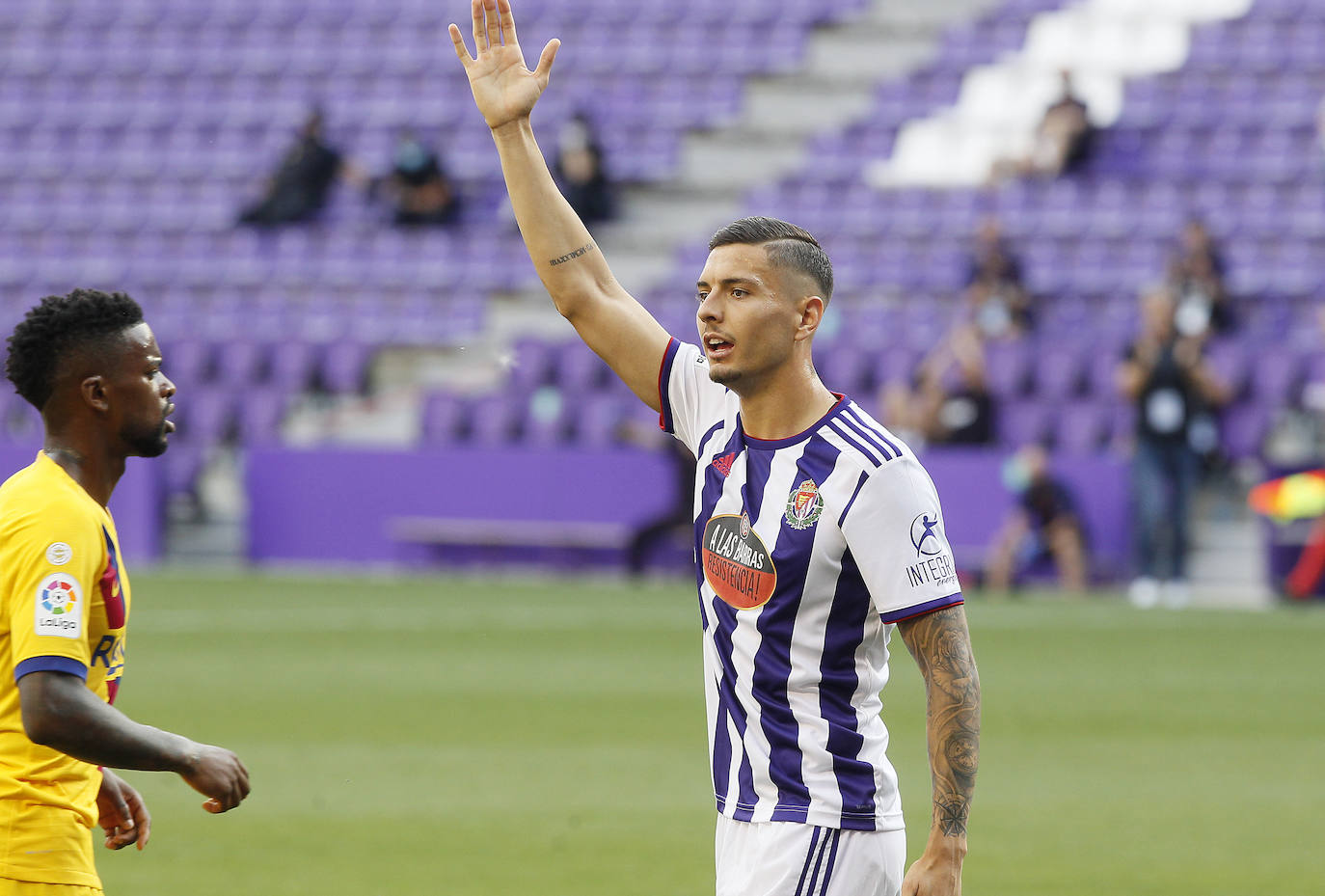 Fotos: Real Valladolid 0-1 Barcelona