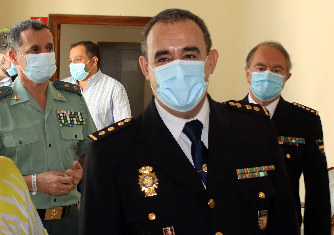 Relevo en la Comisaría de Segovia