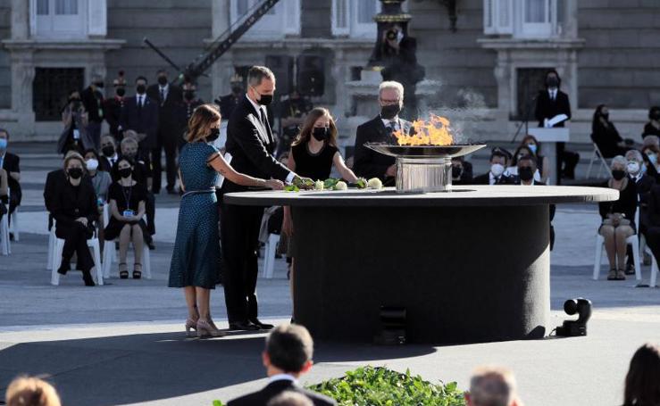 Homenaje de Estado a las víctimas de la pandemia