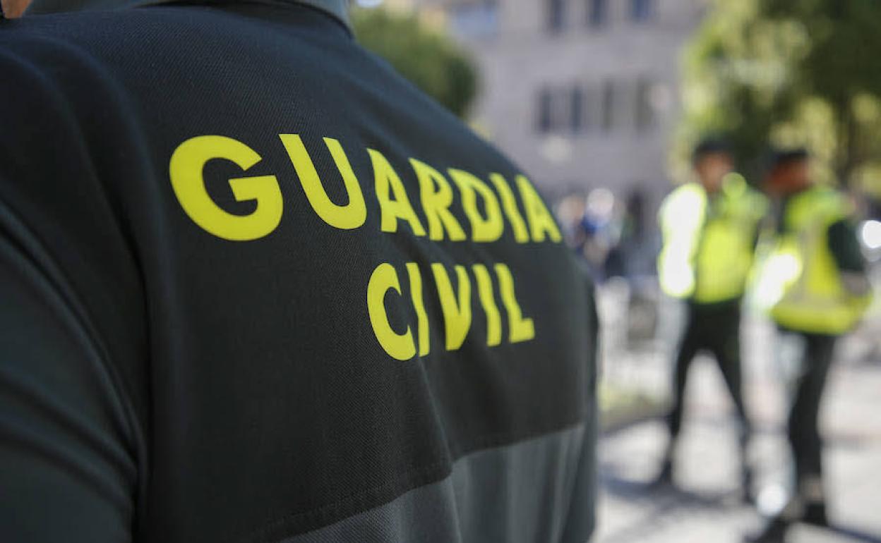 Un efectivo de la Guardia Civil. 