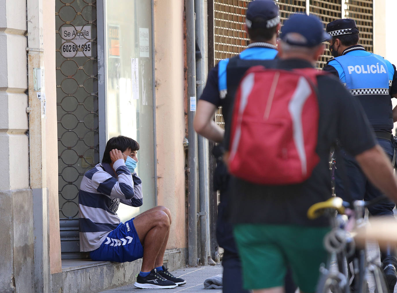 Fotos: Primer día de uso obligatorio de la mascarilla en Palencia