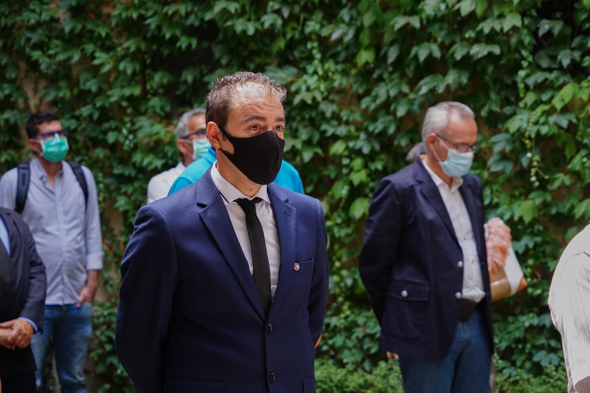 La Cámara de Comercio acogió un homenaje a las víctimas por Covid-19