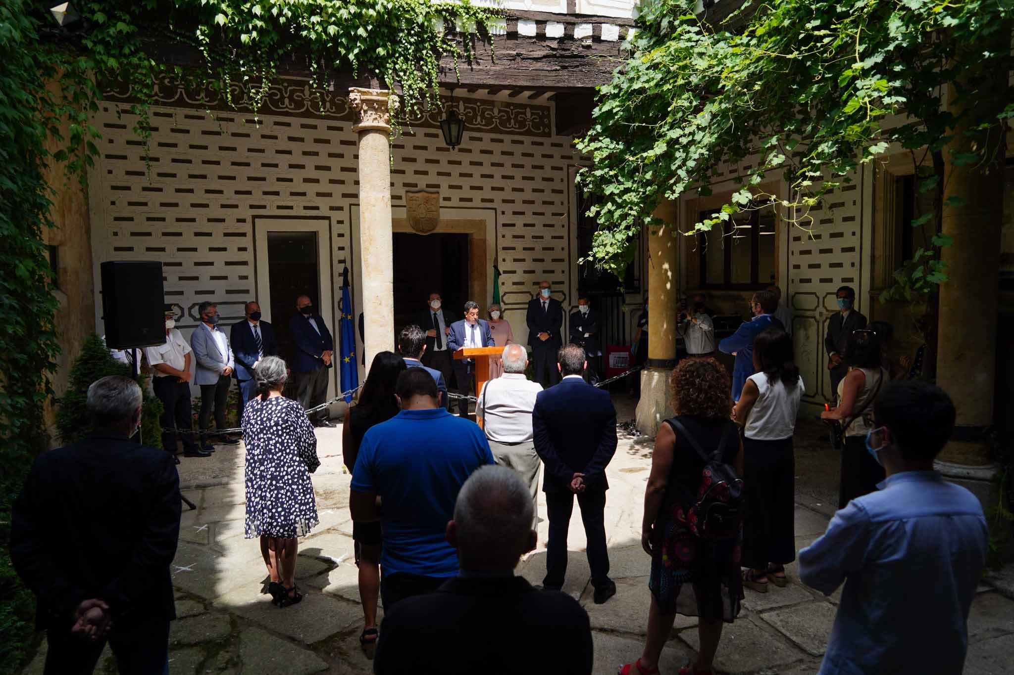 La Cámara de Comercio acogió un homenaje a las víctimas por Covid-19