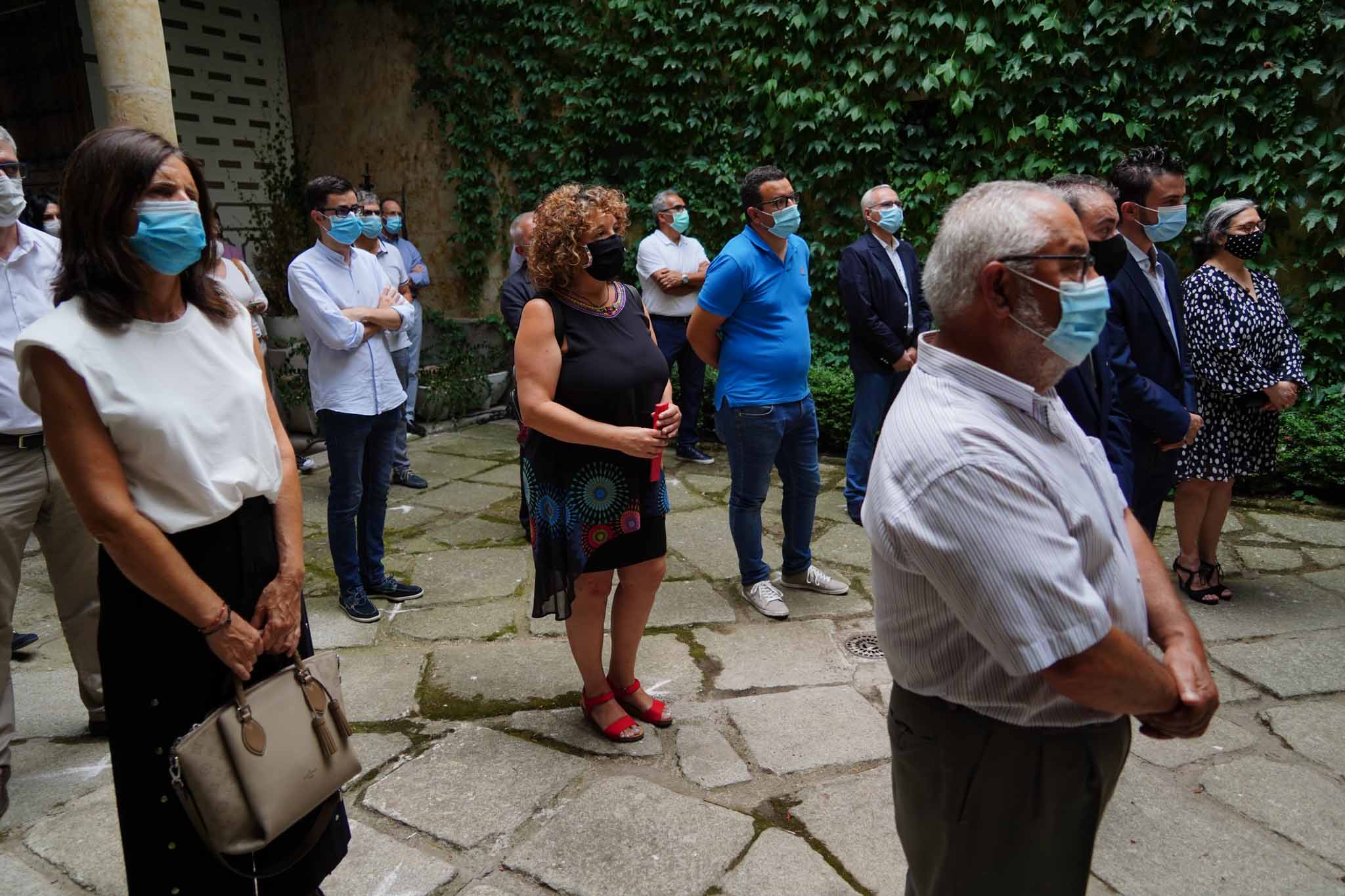 La Cámara de Comercio acogió un homenaje a las víctimas por Covid-19