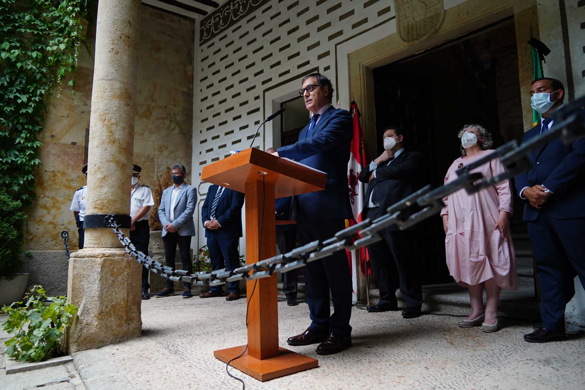 La Cámara de Comercio acogió un homenaje a las víctimas por Covid-19
