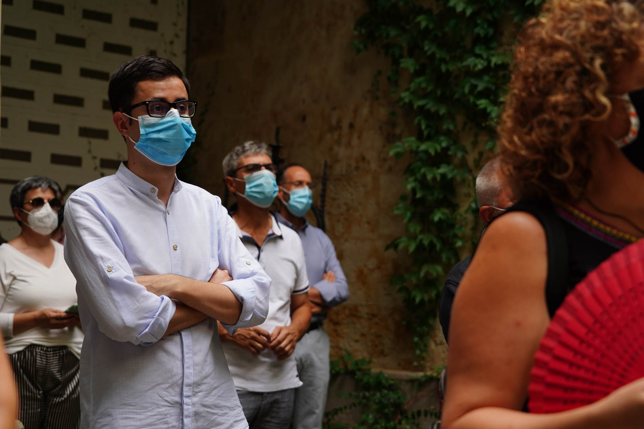 La Cámara de Comercio acogió un homenaje a las víctimas por Covid-19