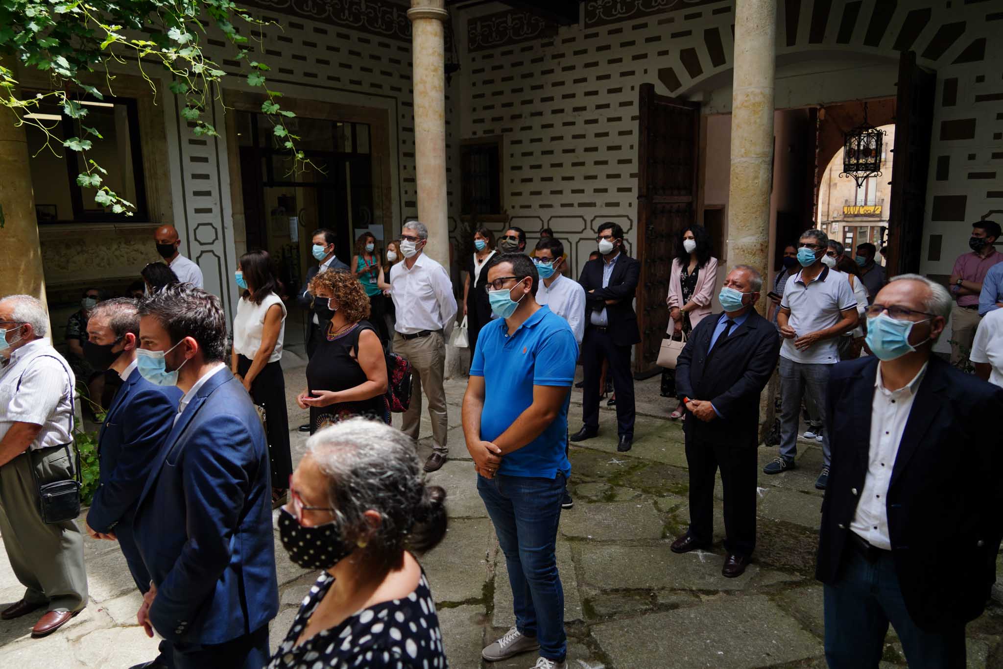 La Cámara de Comercio acogió un homenaje a las víctimas por Covid-19