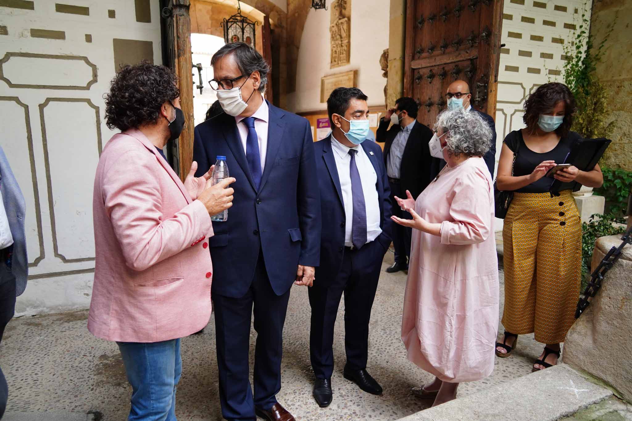 La Cámara de Comercio acogió un homenaje a las víctimas por Covid-19