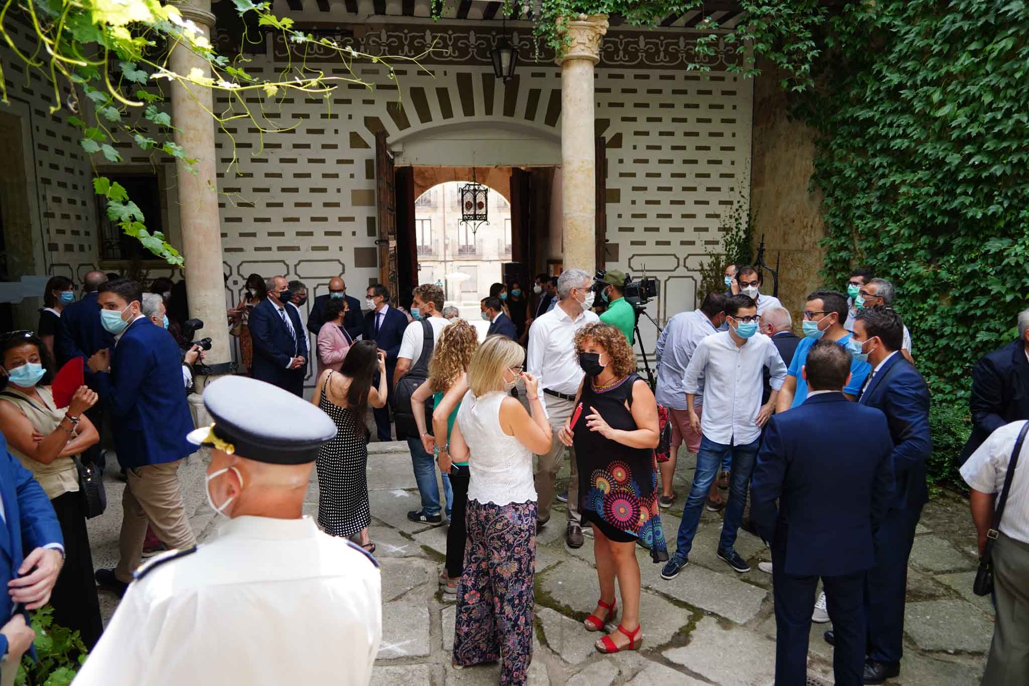 La Cámara de Comercio acogió un homenaje a las víctimas por Covid-19