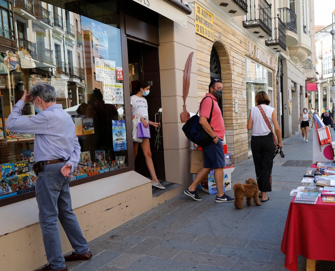 Día del libro en Palencia.