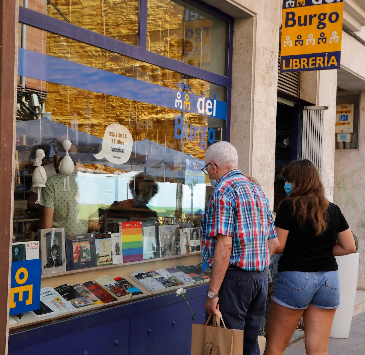 Día del libro en Palencia.