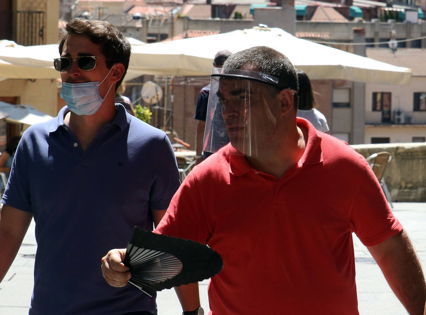 Ola de calor en Segovia 