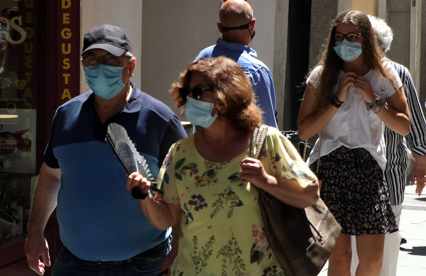 Ola de calor en Segovia 