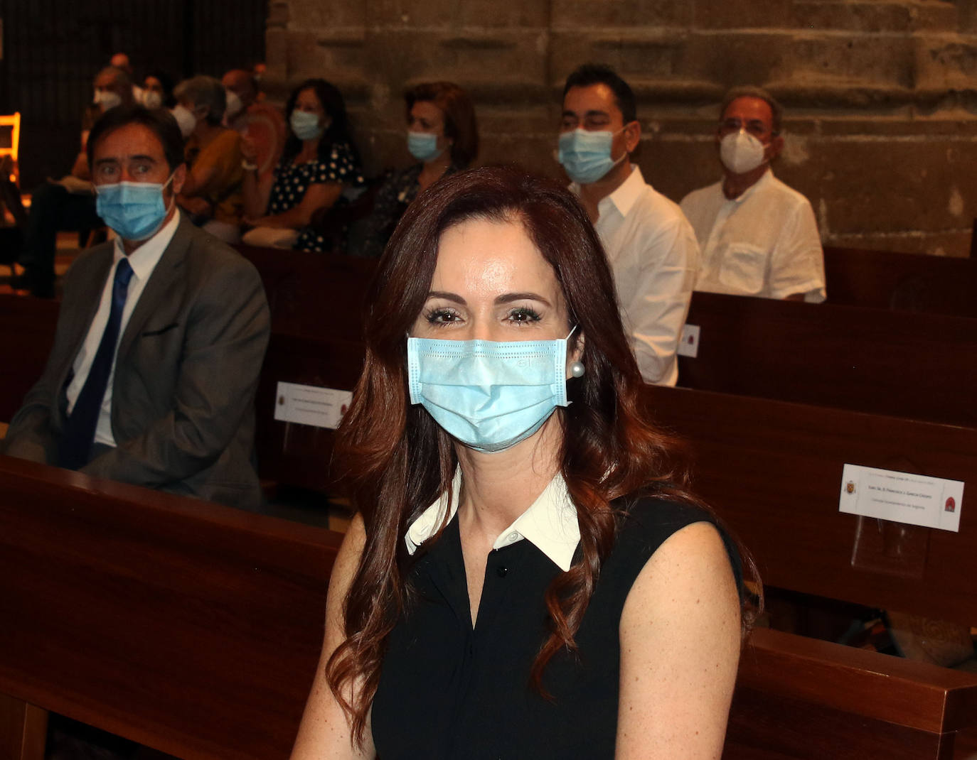 Funeral por las víctimas del Covid-19 en Segovia. ANTONIO DE TORRE