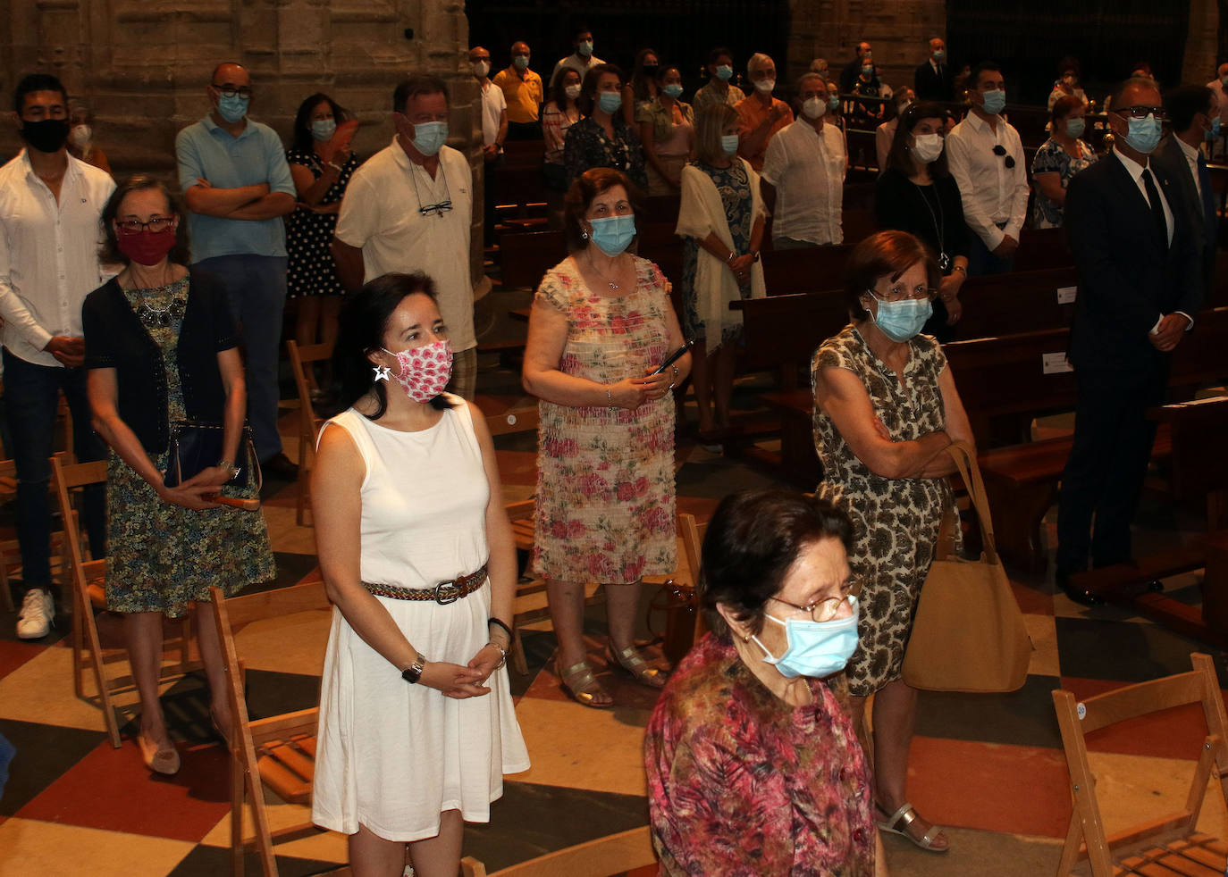 Funeral por las víctimas del Covid-19 en Segovia. ANTONIO DE TORRE