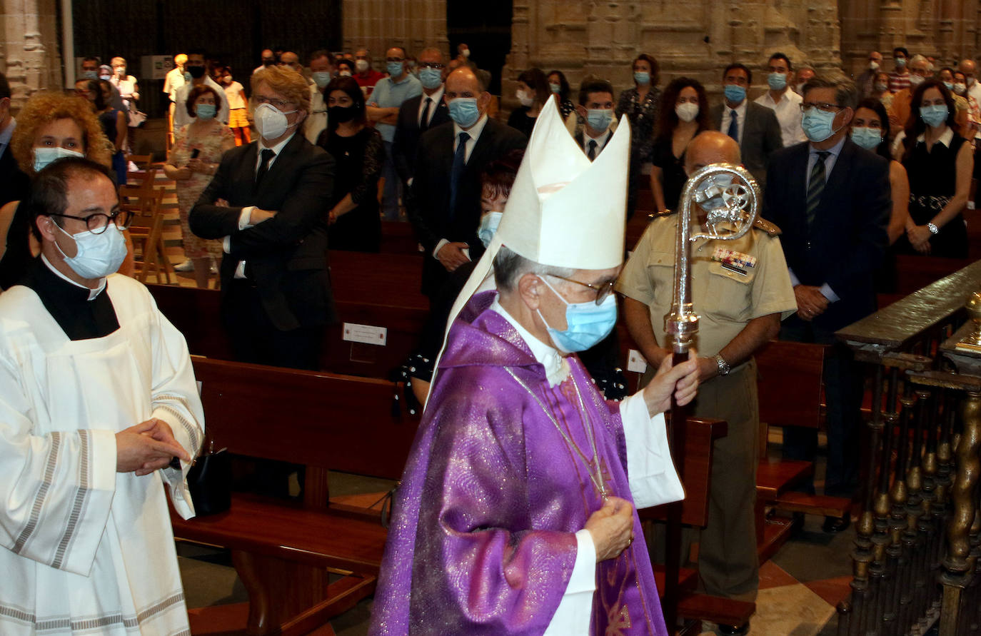 Funeral por las víctimas del Covid-19 en Segovia. ANTONIO DE TORRE