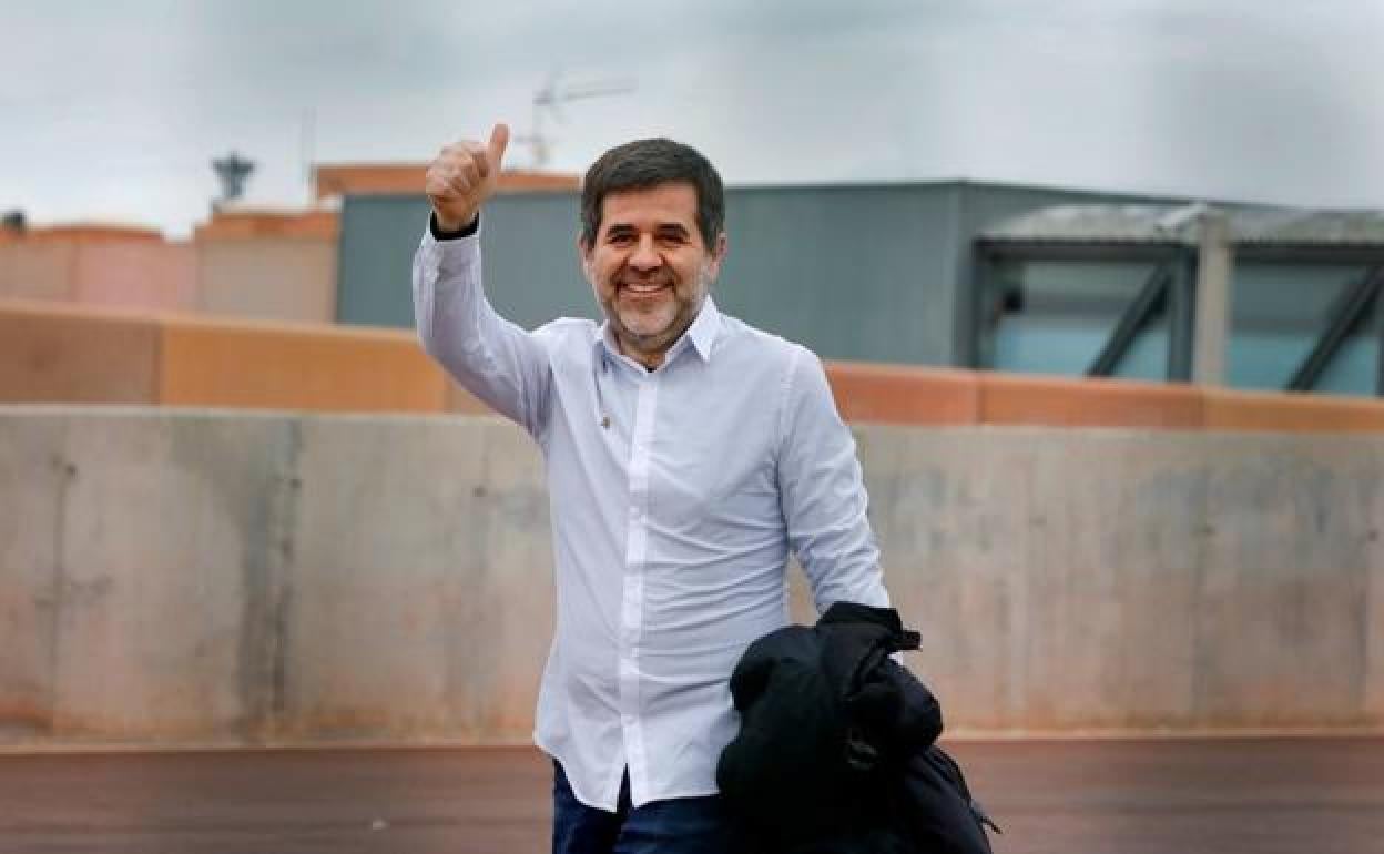 El exlíder de la ANC Jordi Sànchez, 