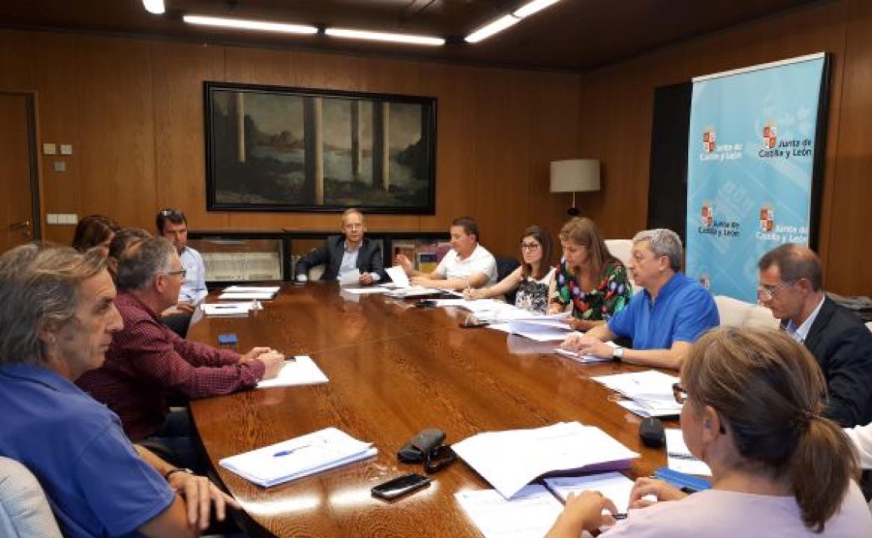 El Consejo Agrario Provincial de Zamora en una reunión celebrada el año pasado. 