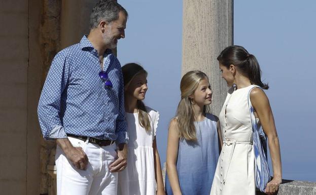 Imagen de la Familia Real del pasado verano en Mallorca.