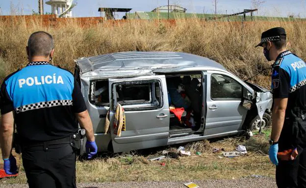 Da positivo en covid una de las mujeres heridas en el accidente de Ciudad Rodrigo 