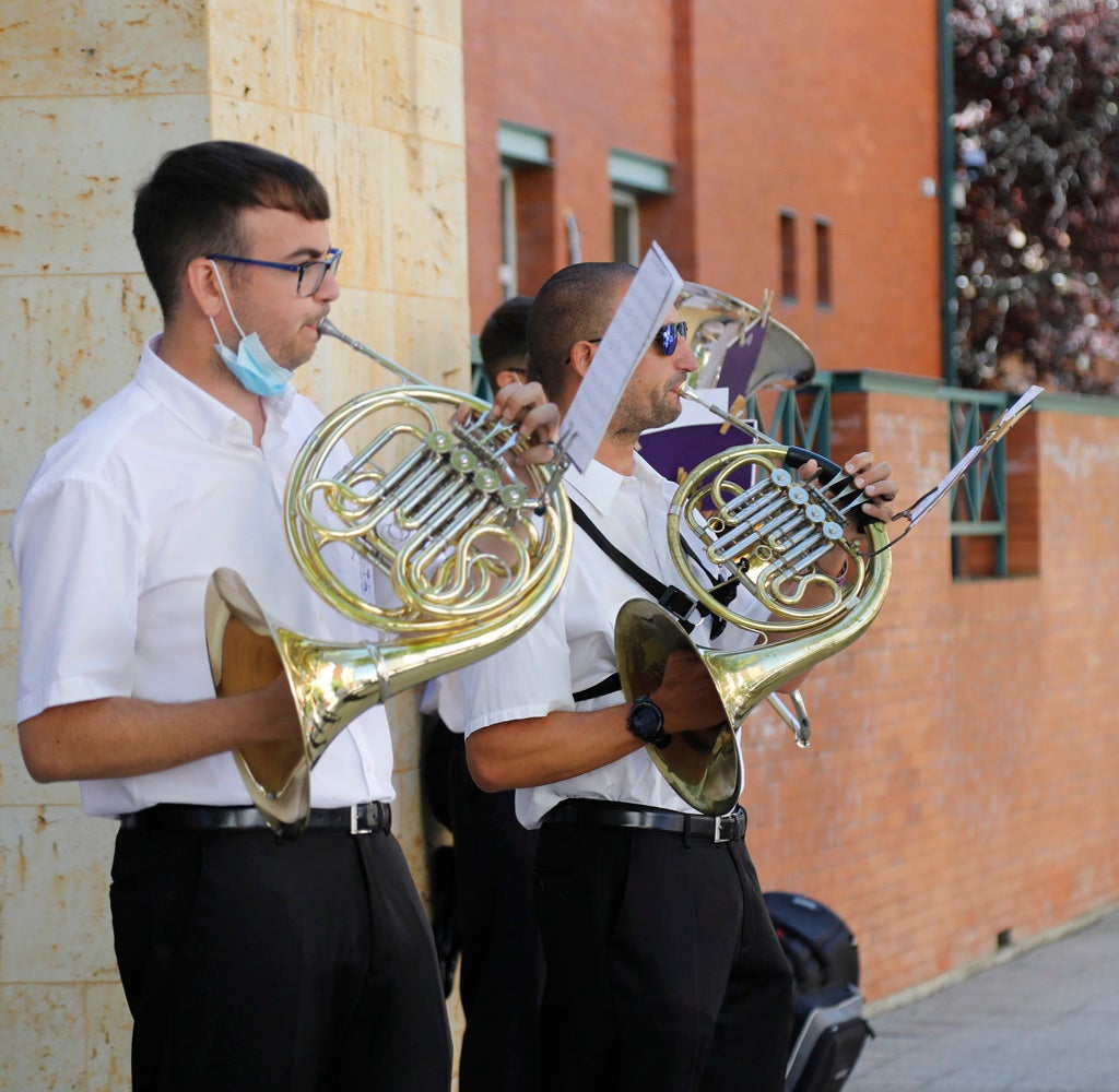 La Banda de Música de Palencia homenajea a la Policía Local