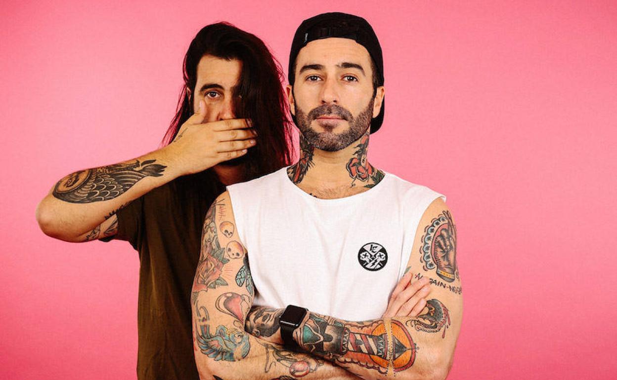 Integrantes de Les Castizos.