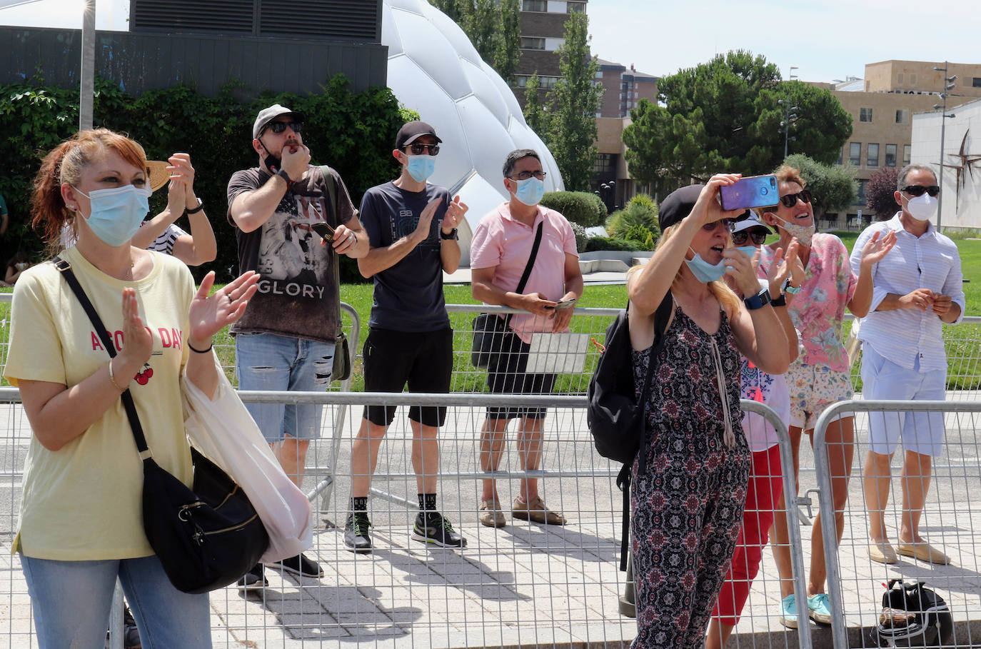 Pruebas Sub 23 y Élite del Memorial Ángel Lozano de cicilismo con salida desde el Campo Grande de Valladolid. 
