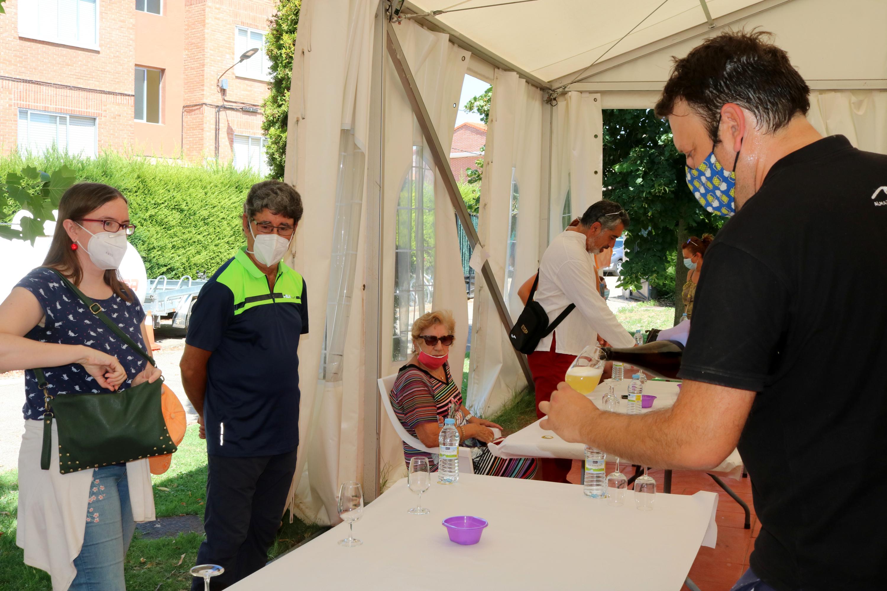 Asistentes a la Ruta Teatralizada por Torquemada