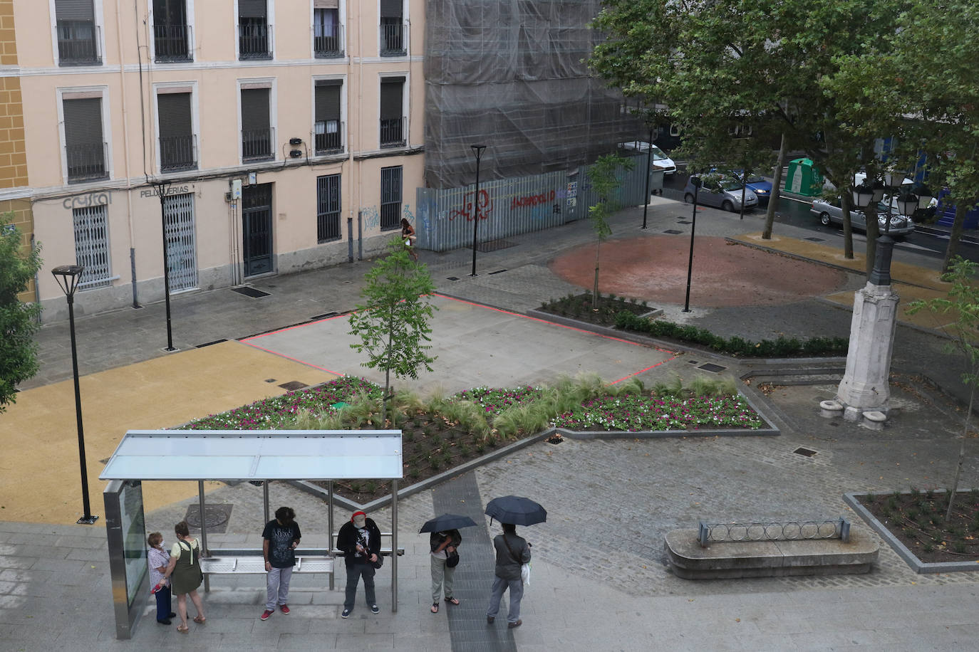 Fotos: Estado actual de la Plaza del Caño Argales de Valladolid