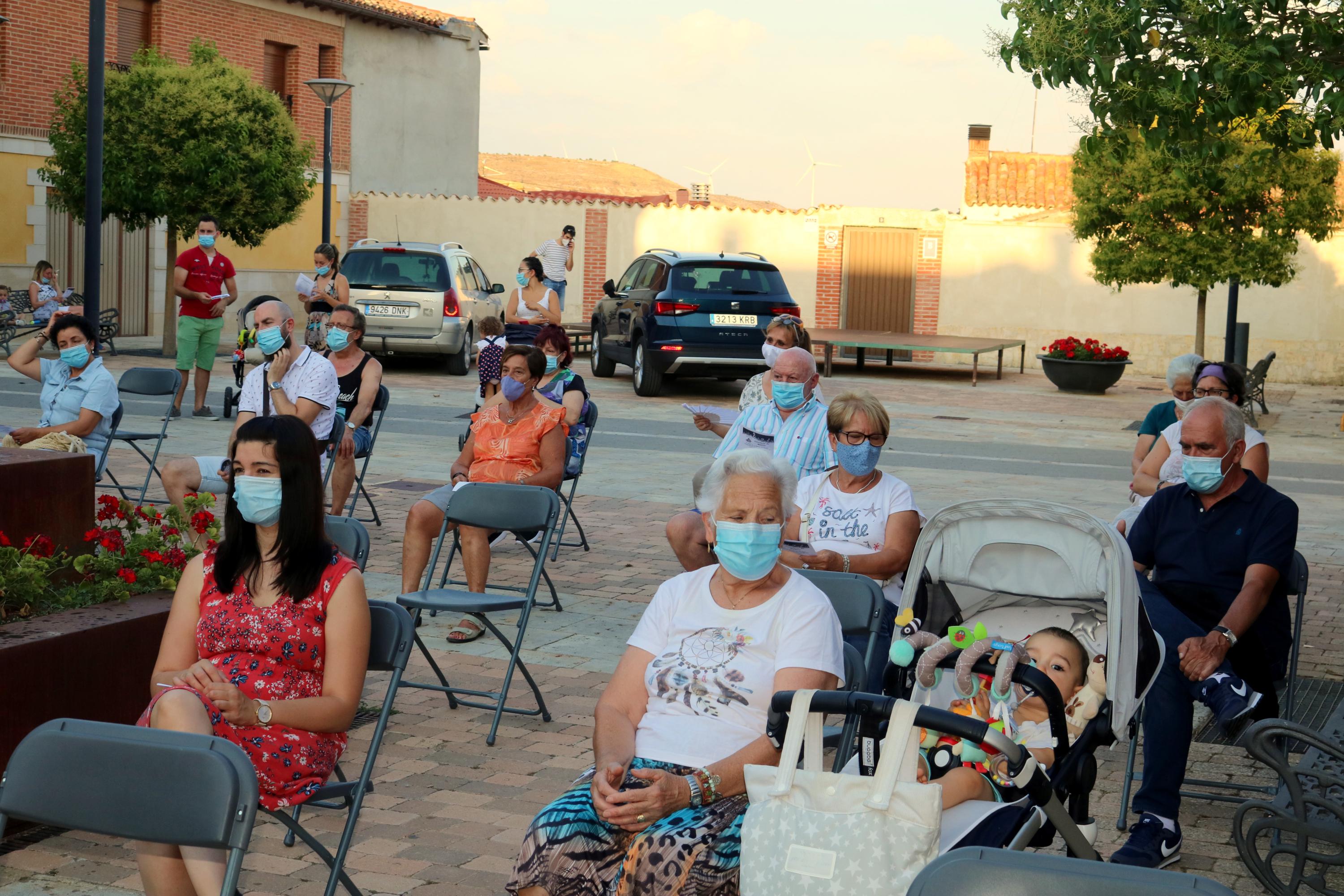 Actuación de la Banda de Música Comarcal de la ACJB en Fuentes de Valdepero