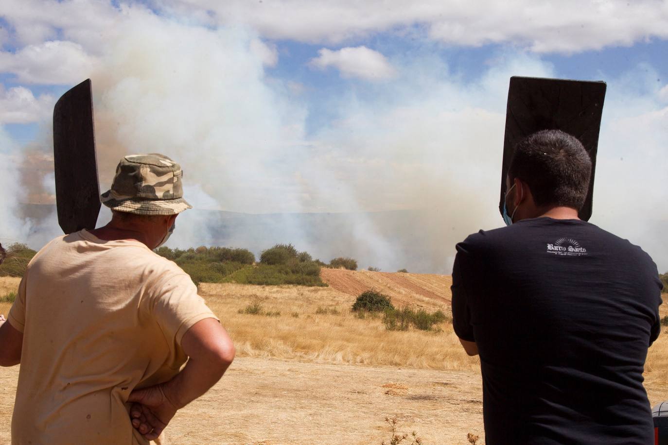 Las llamas han arrasado más de 2.000 hectáreas en la comarca de Aliste