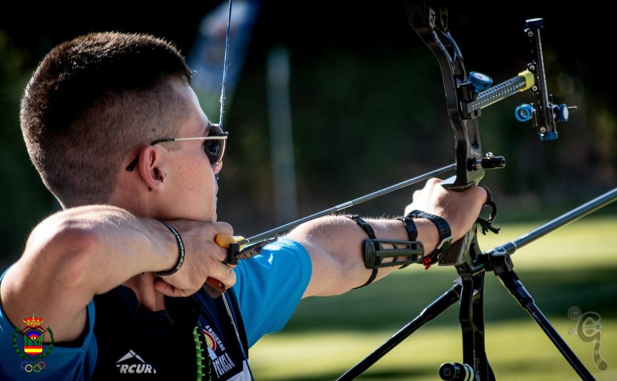 Carlos Iglesias, en una prueba.