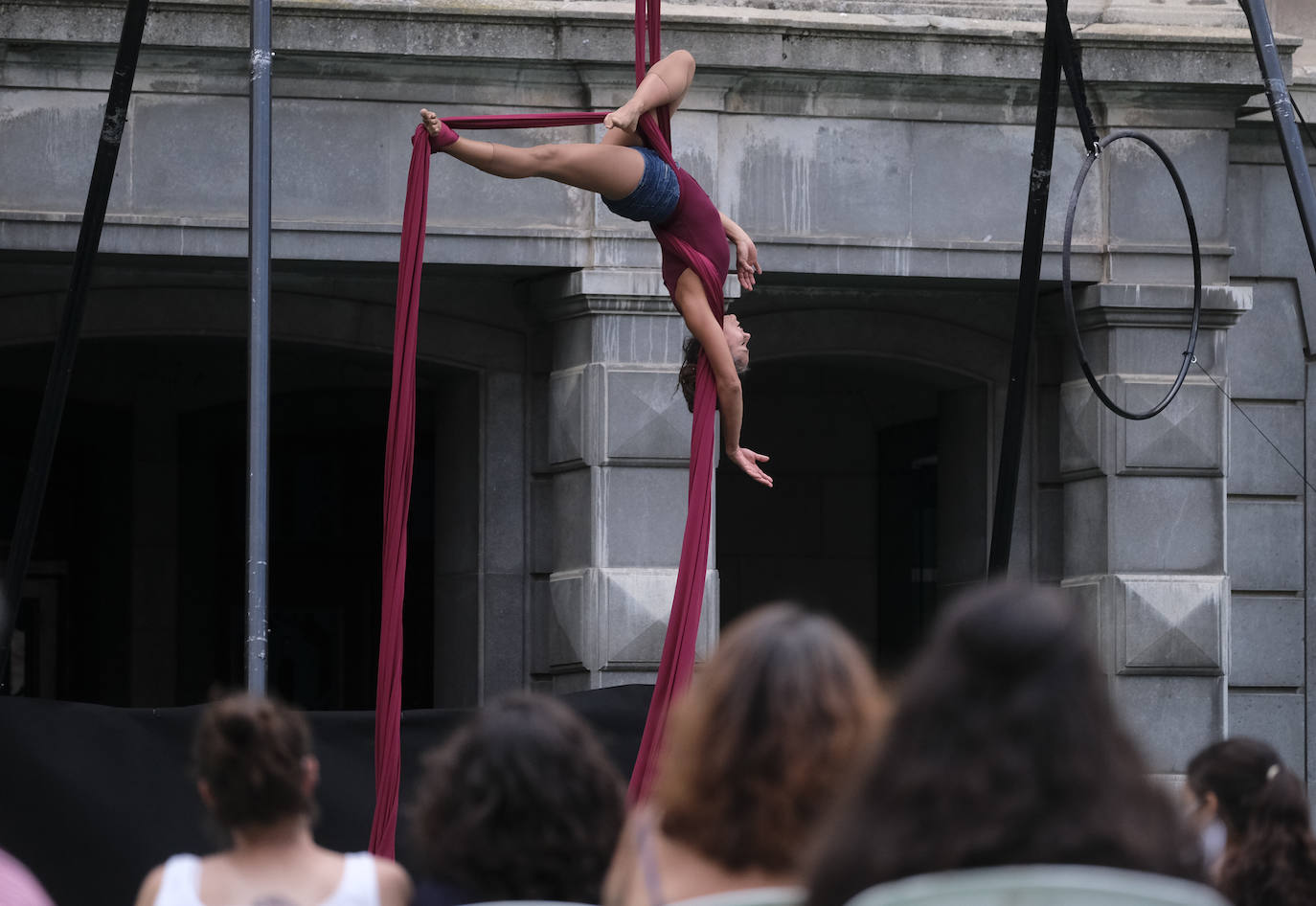 'Gala del Circo, ciudad de Valladolid', en la que participaron tres colectivos ligados a las artes circenses: Escuela de Circo de Valladolid, La Luz de las Delicias y Nuevo Fielato.