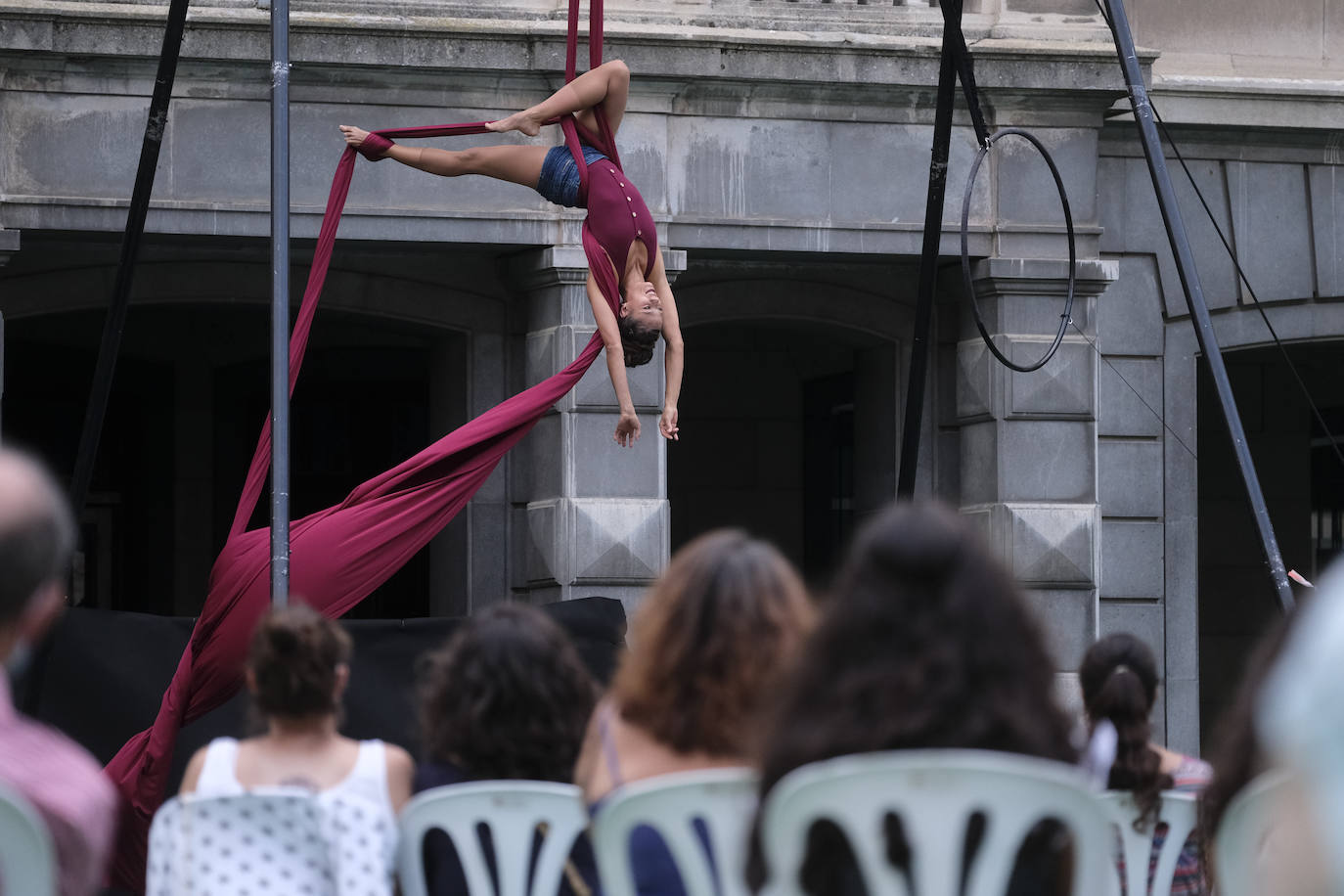 'Gala del Circo, ciudad de Valladolid', en la que participaron tres colectivos ligados a las artes circenses: Escuela de Circo de Valladolid, La Luz de las Delicias y Nuevo Fielato.