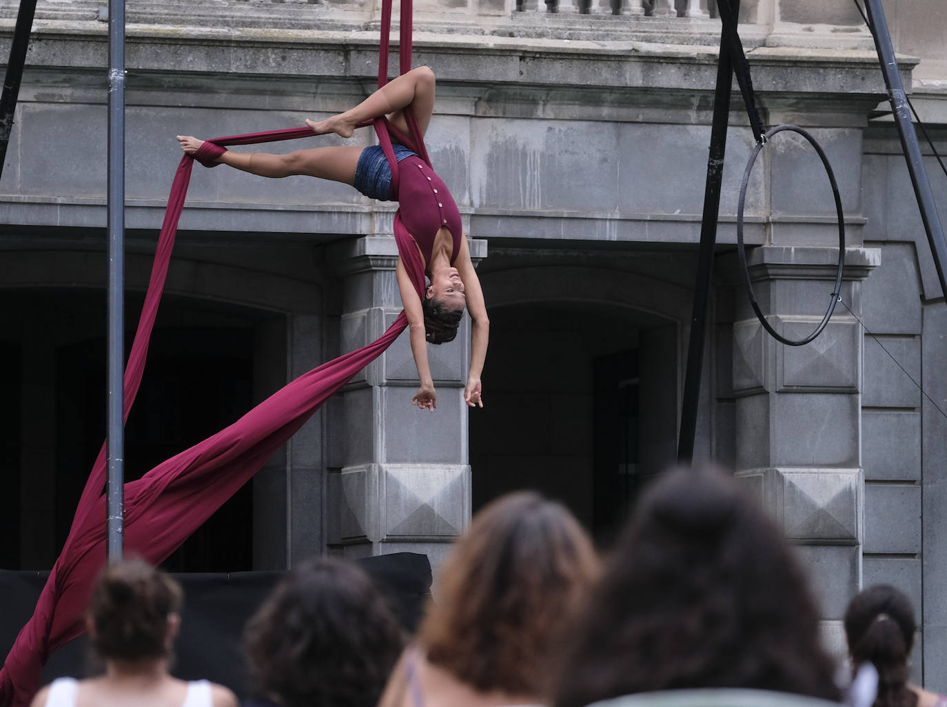 'Gala del Circo, ciudad de Valladolid', en la que participaron tres colectivos ligados a las artes circenses: Escuela de Circo de Valladolid, La Luz de las Delicias y Nuevo Fielato.