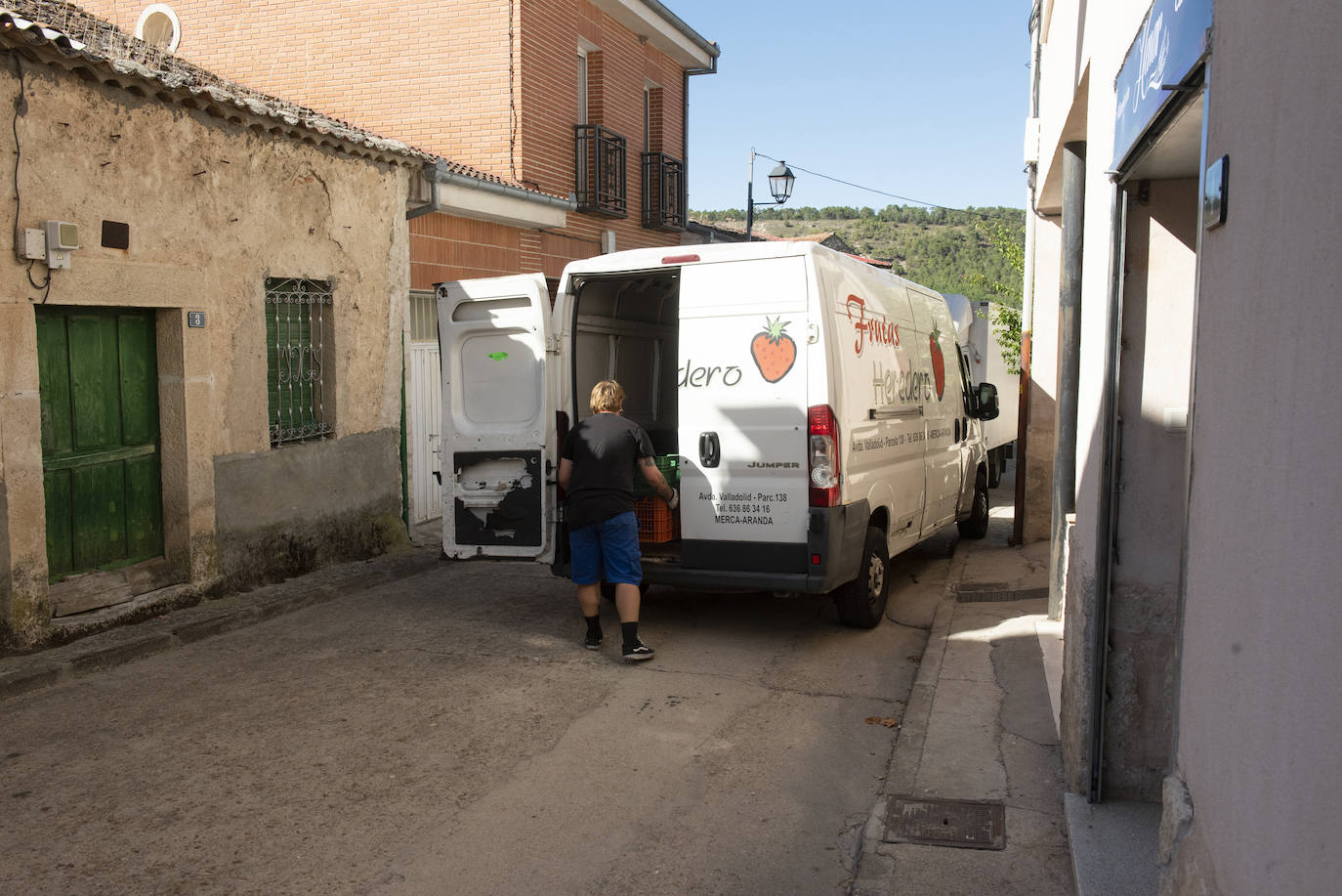 La covid contagia el «miedo» en Segovia.